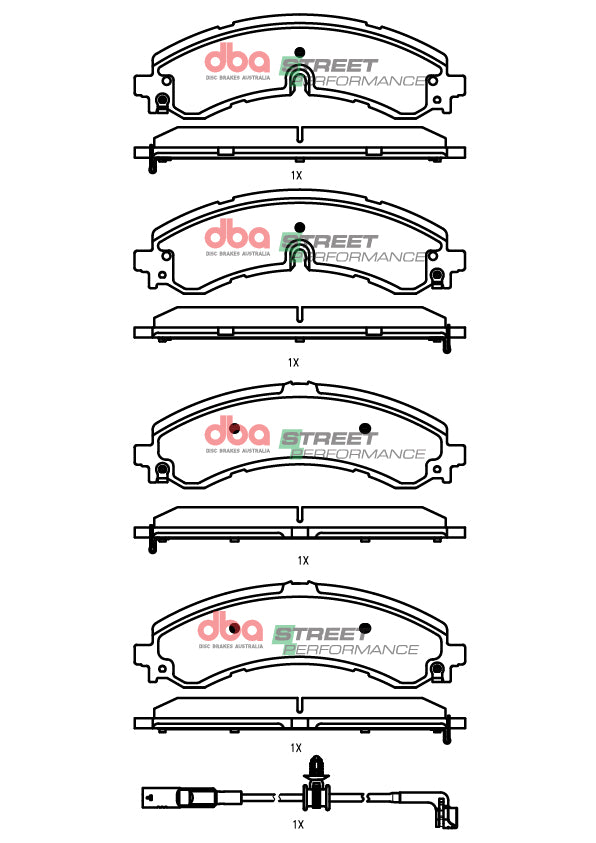Street Performance Brake Pads