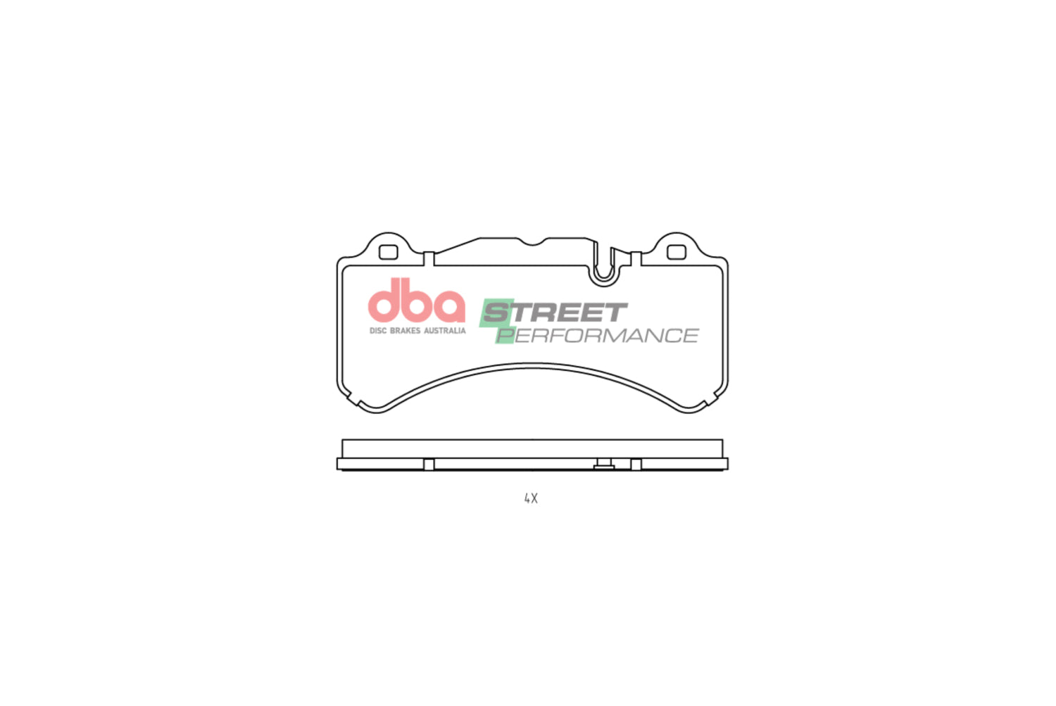Front Street Performance Brake Pads