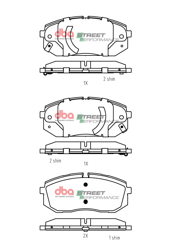 Front Street Performance Brake Pads