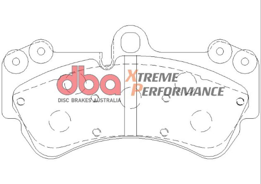 Front Xtreme Performance Brake Pads