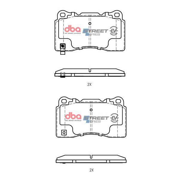 Front Street Series EV Brake Pads