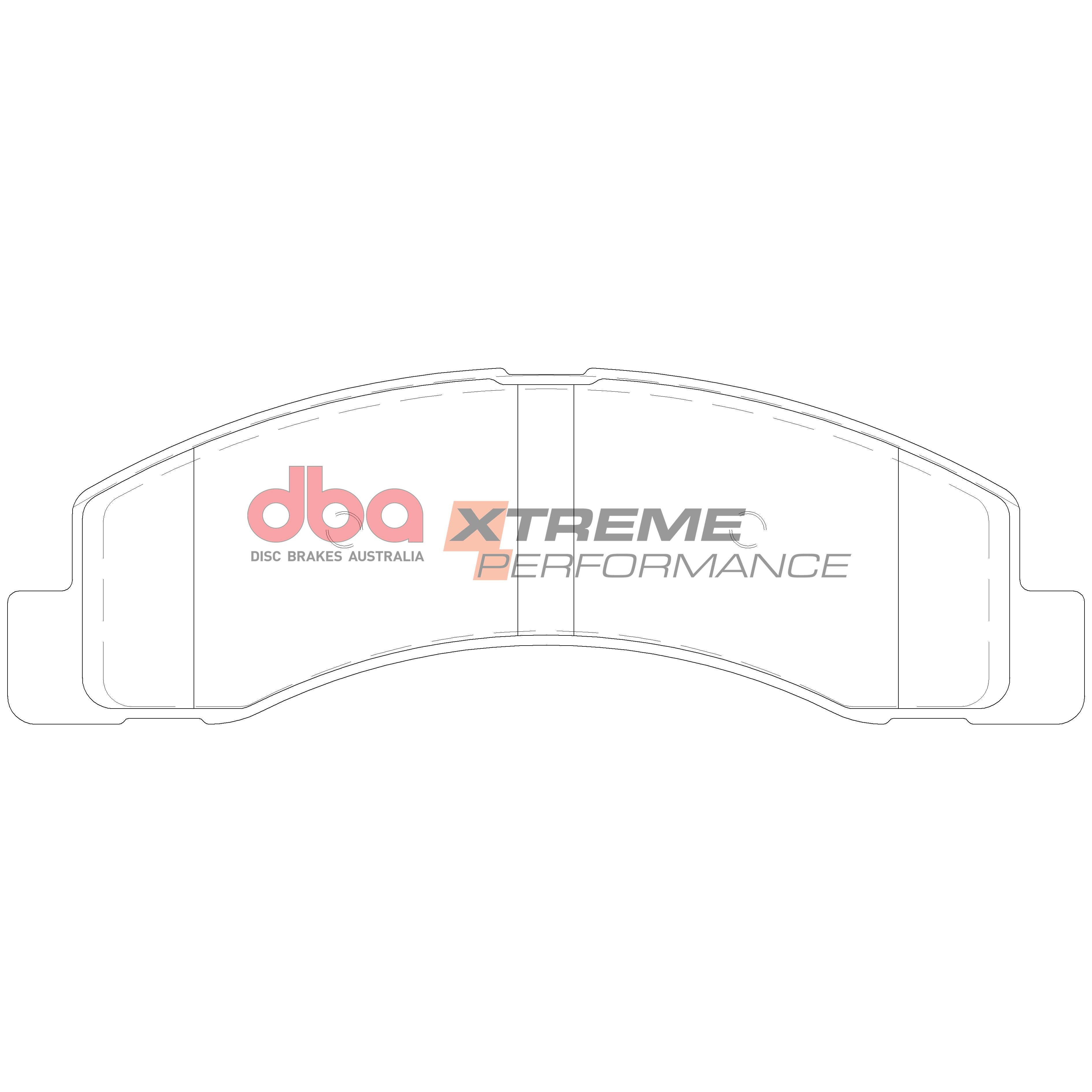 Front Xtreme Performance Brake Pads
