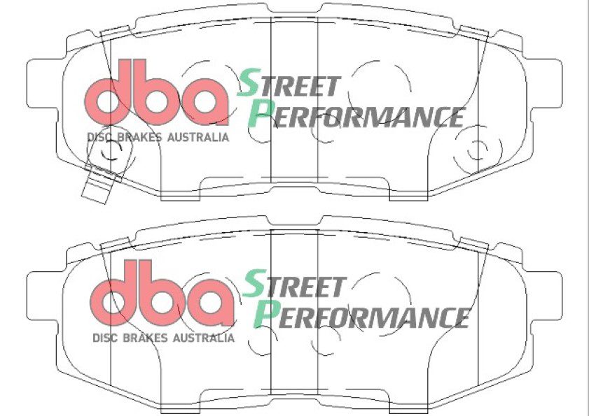 Rear Street Performance Brake Pads