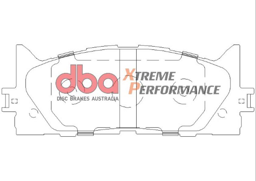 Front Xtreme Performance Brake Pads