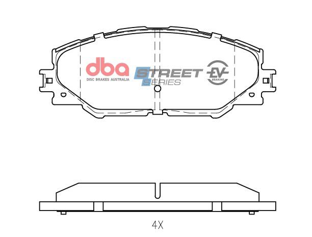 Front Street Series EV Brake Pads