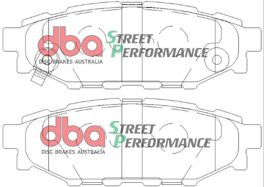 Rear Street Performance Brake Pads