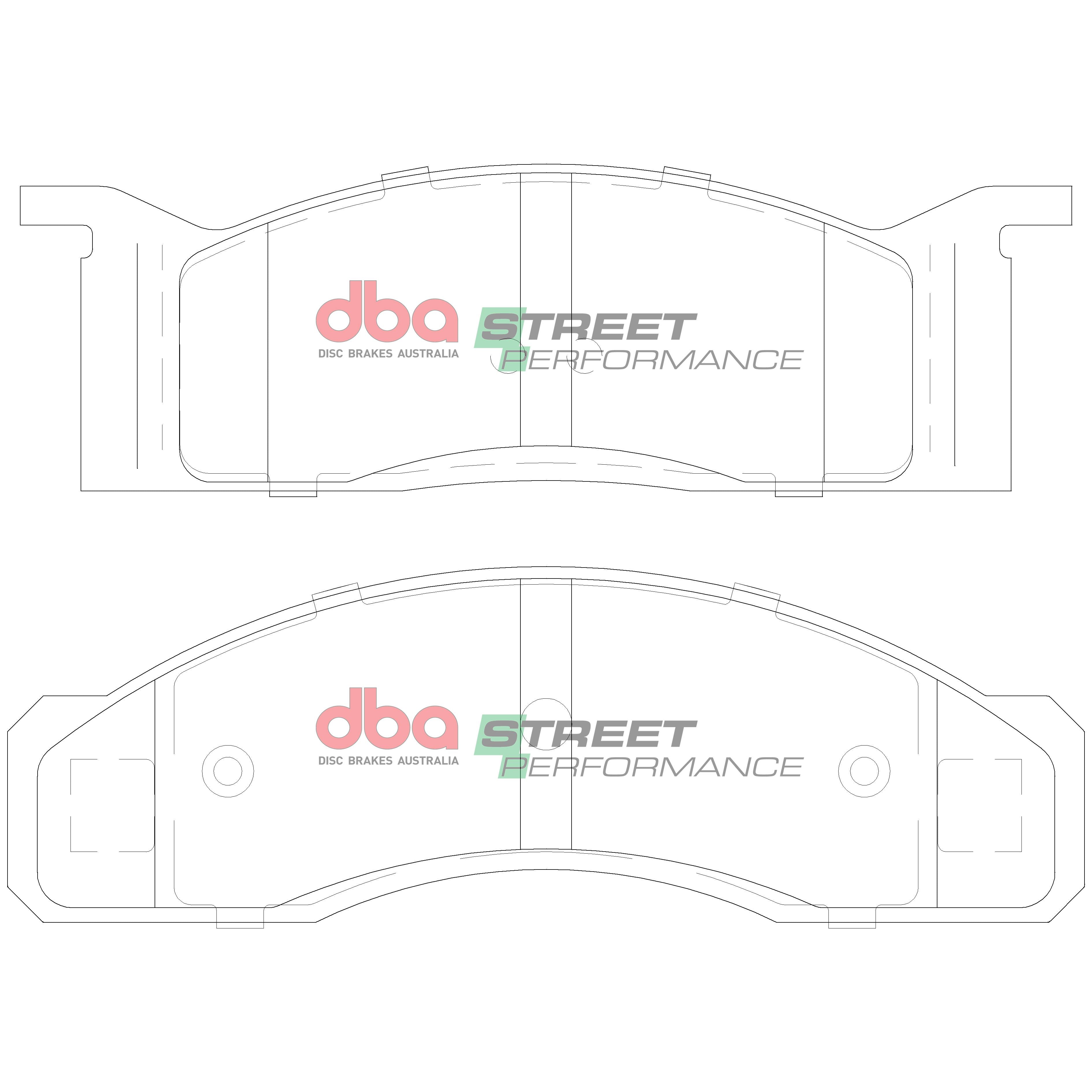 Front Street Performance Brake Pads
