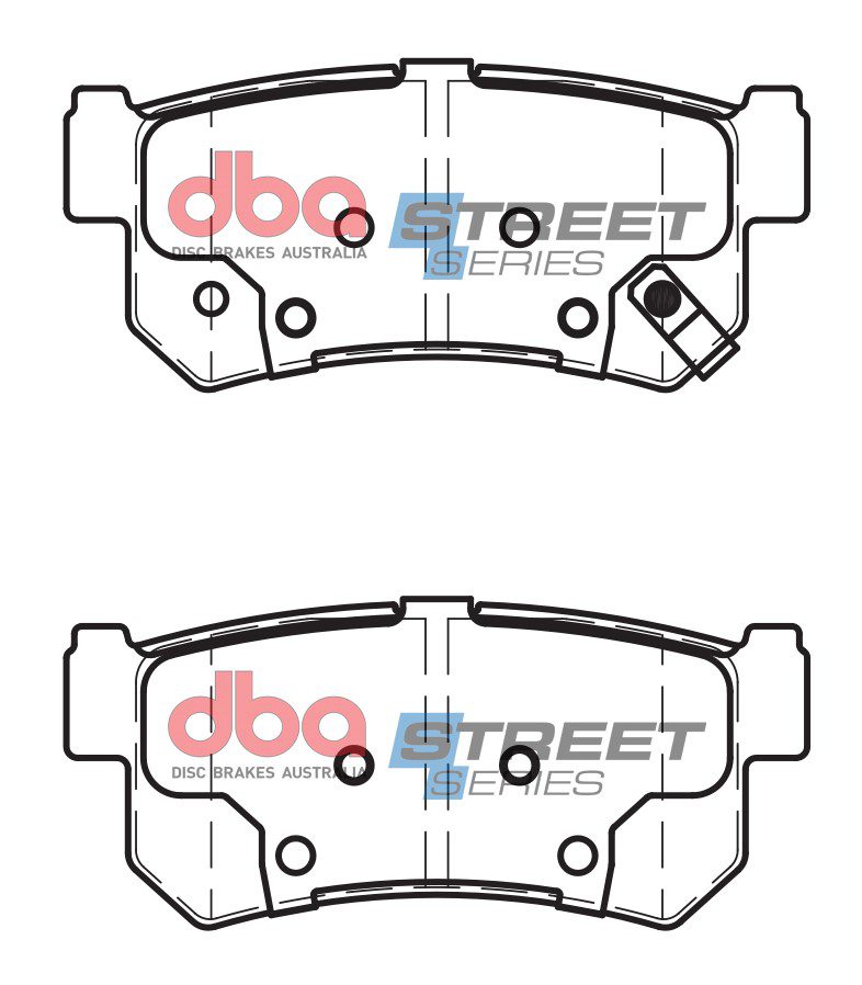 Rear Street Series Brake Pads