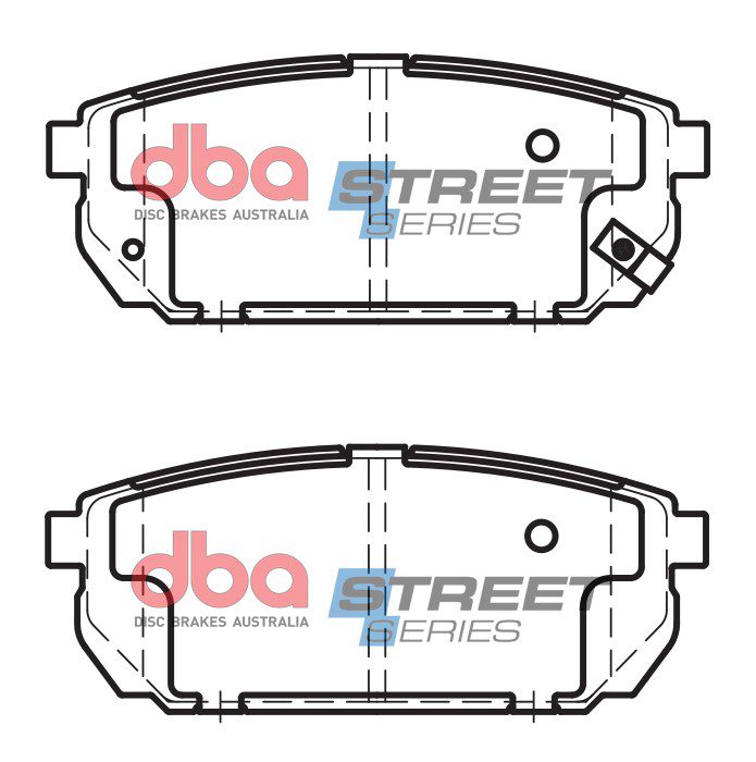 Rear Street Series Brake Pads