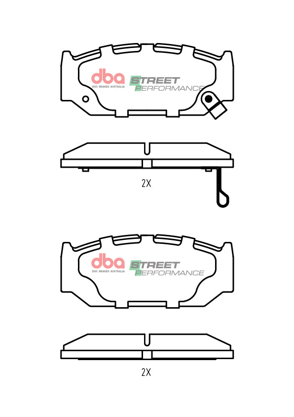 Front Street Performance Brake Pads