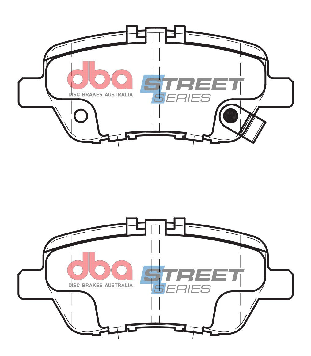 Rear Street Series Brake Pads