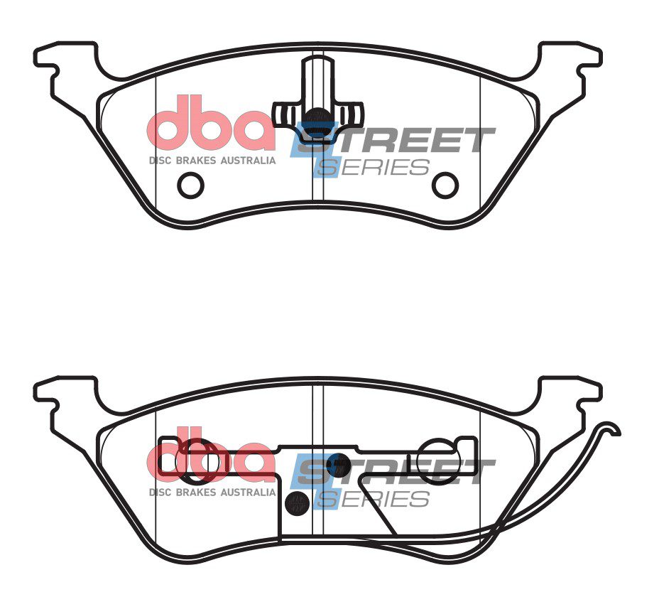 Rear Street Series Brake Pads