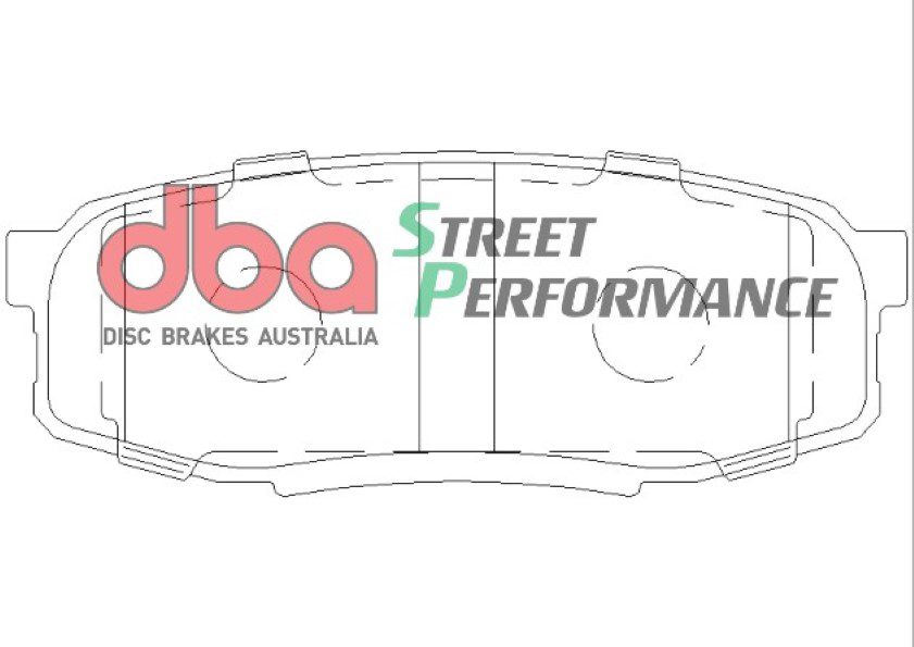 Rear Street Performance Brake Pads