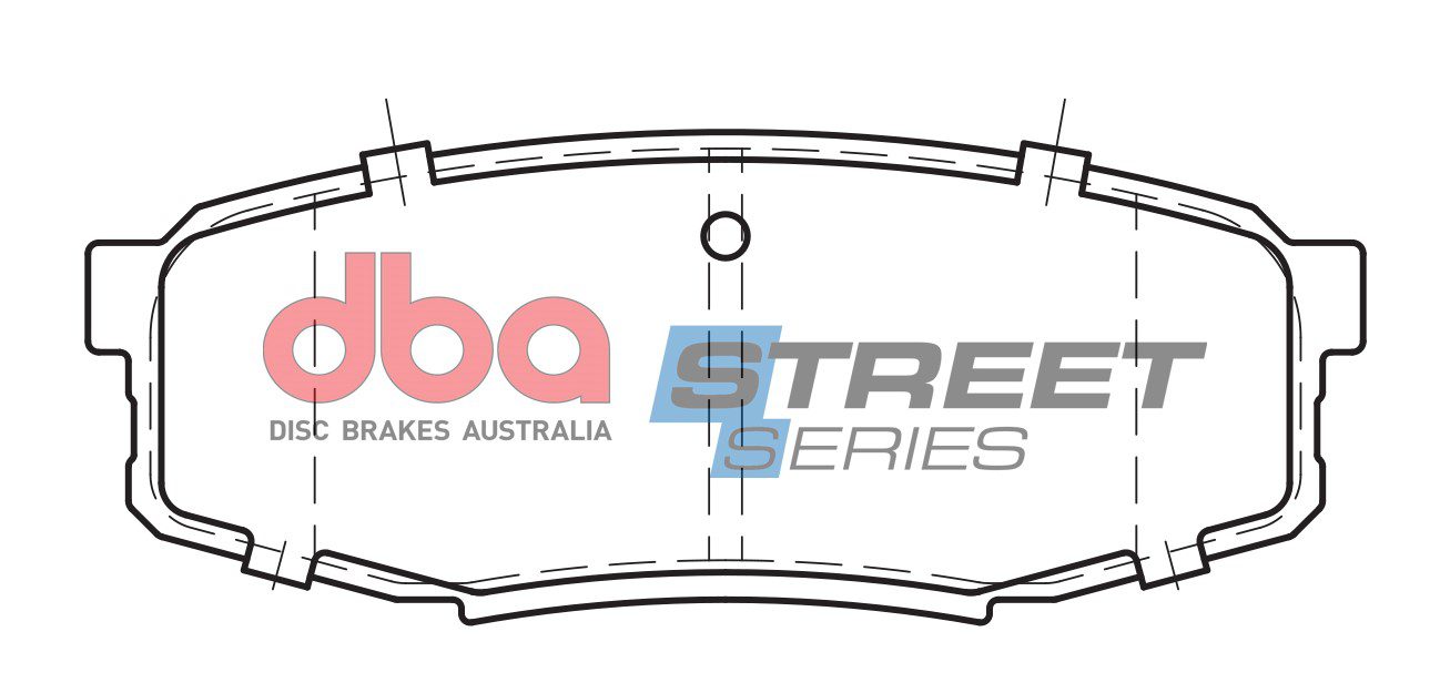 Rear Street Series Brake Pads