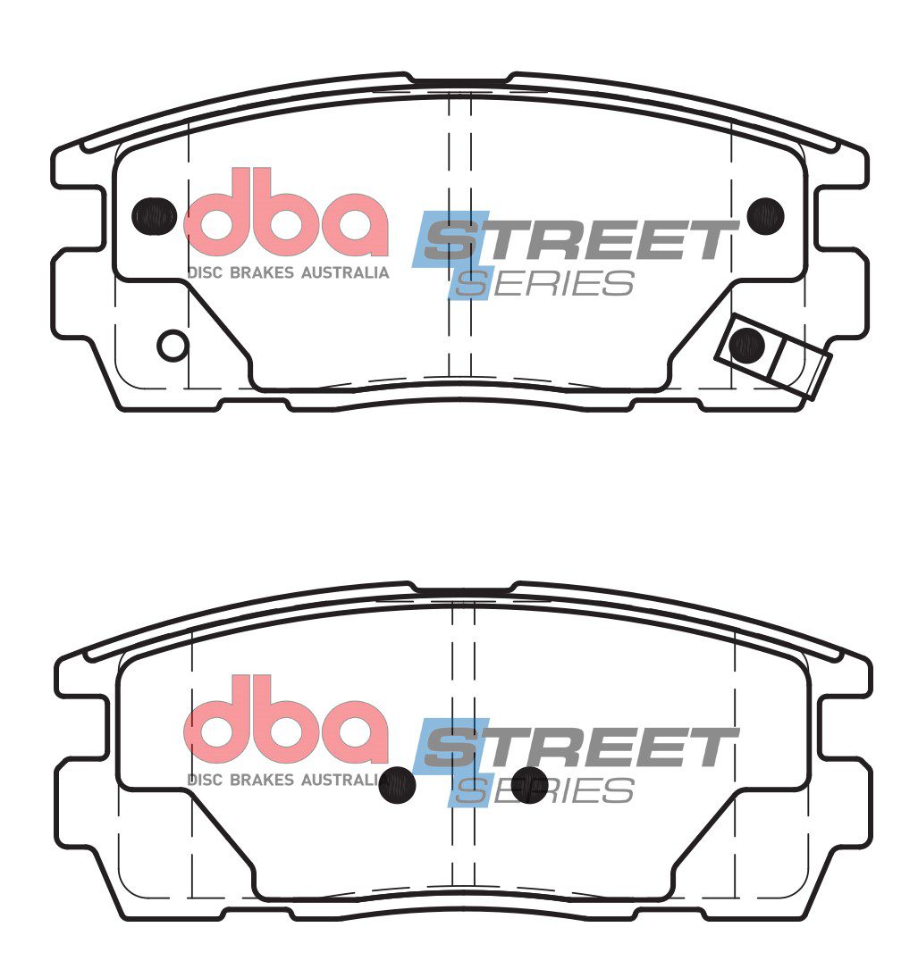 Rear Street Series Brake Pads