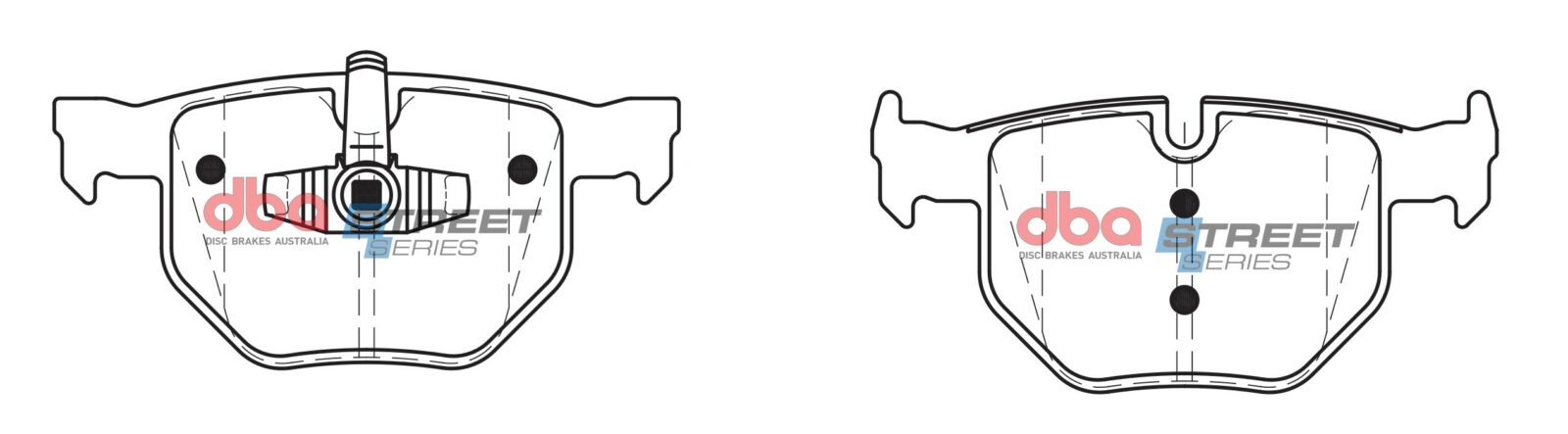 Rear Street Series Brake Pads
