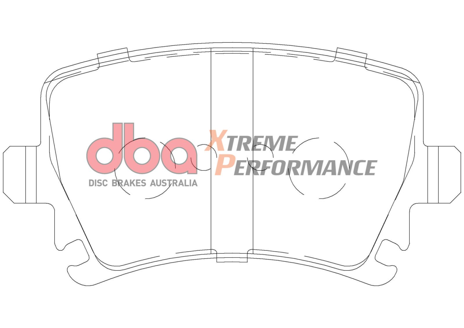 Rear Xtreme Performance Brake Pads