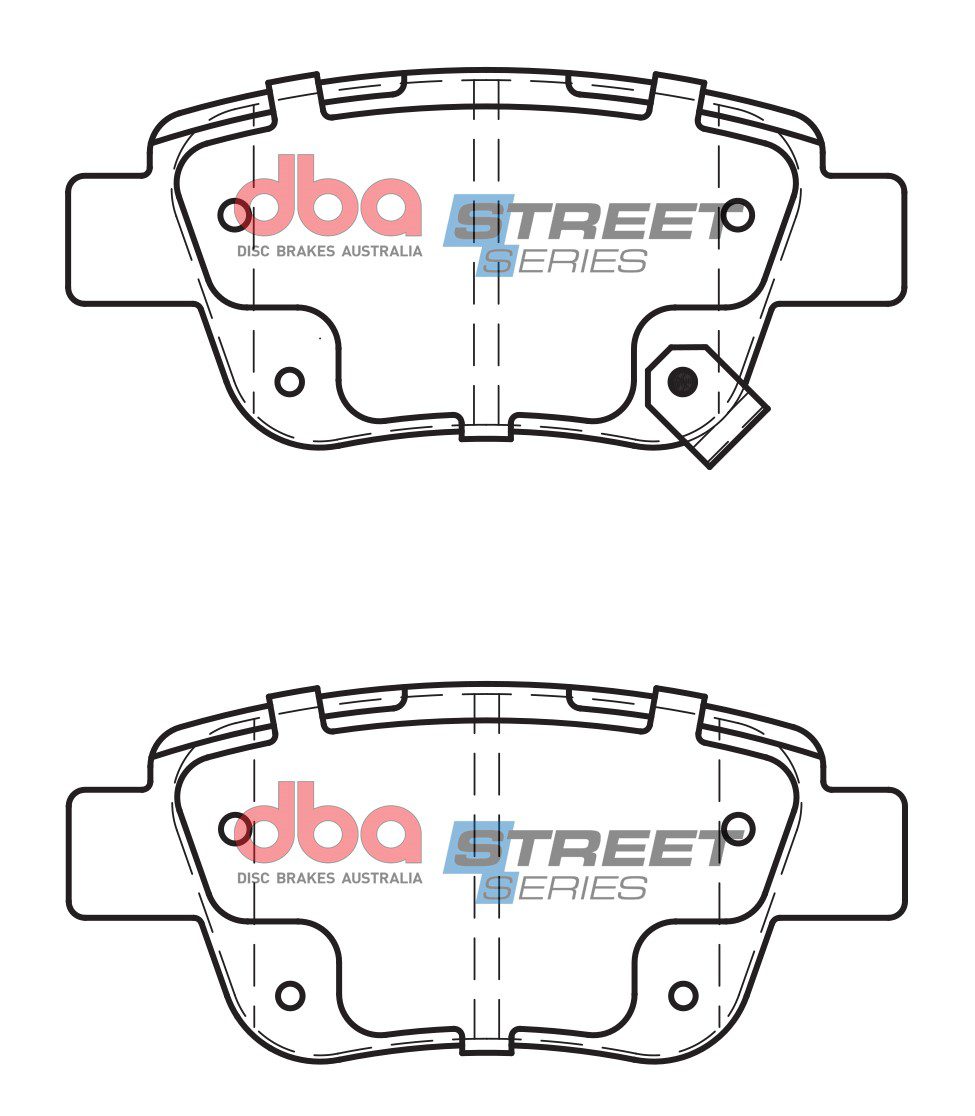 Rear Street Series Brake Pads