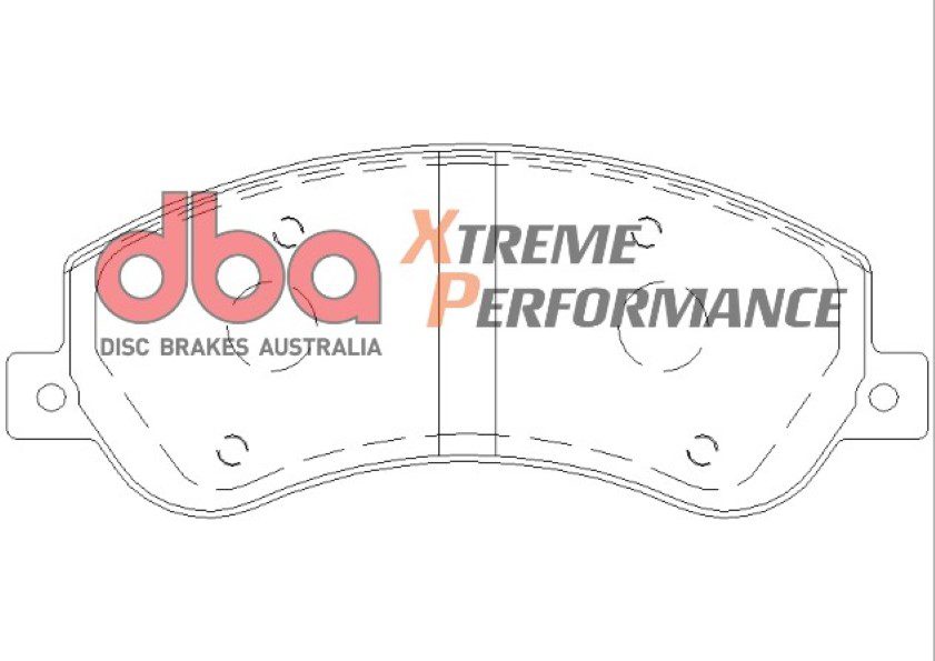 Front Xtreme Performance Brake Pads