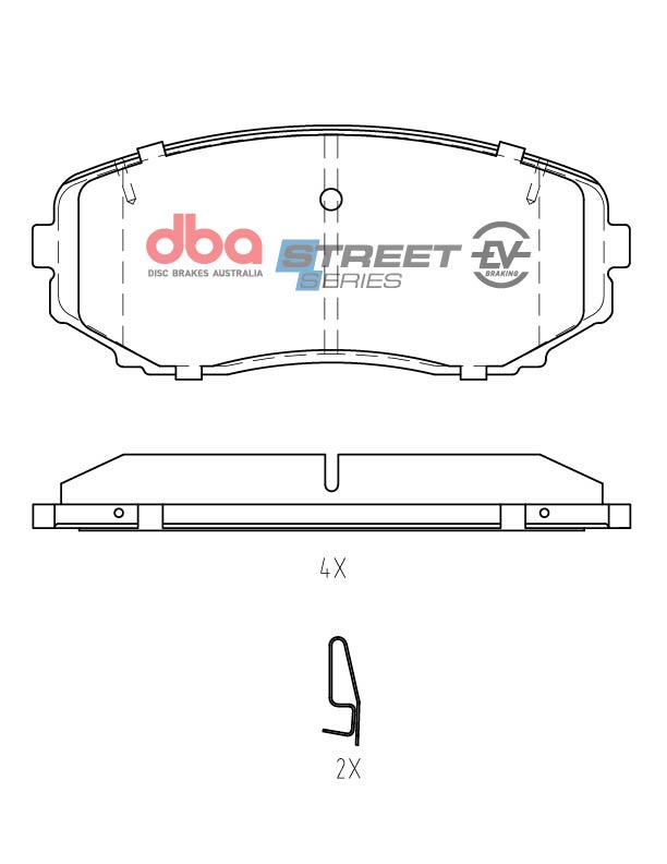 Front Street Series EV Brake Pads