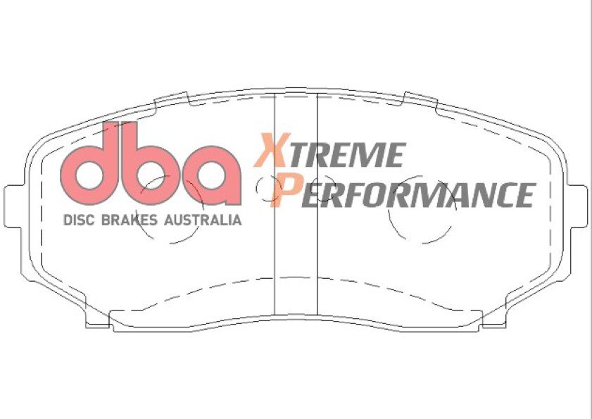 Front Xtreme Performance Brake Pads