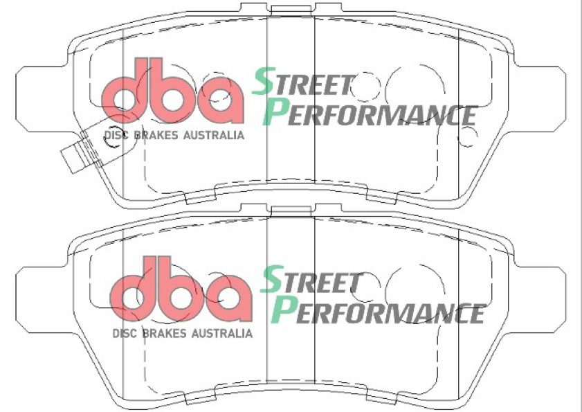 Rear Street Performance Brake Pads