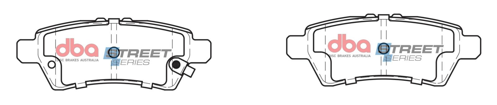 Rear Street Series Brake Pads