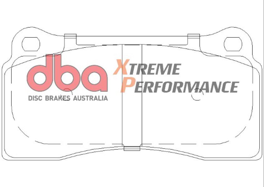Front Xtreme Performance Brake Pads