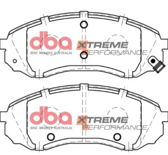 Front Xtreme Performance Brake Pads