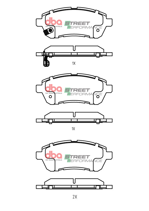 Front Street Performance Brake Pads