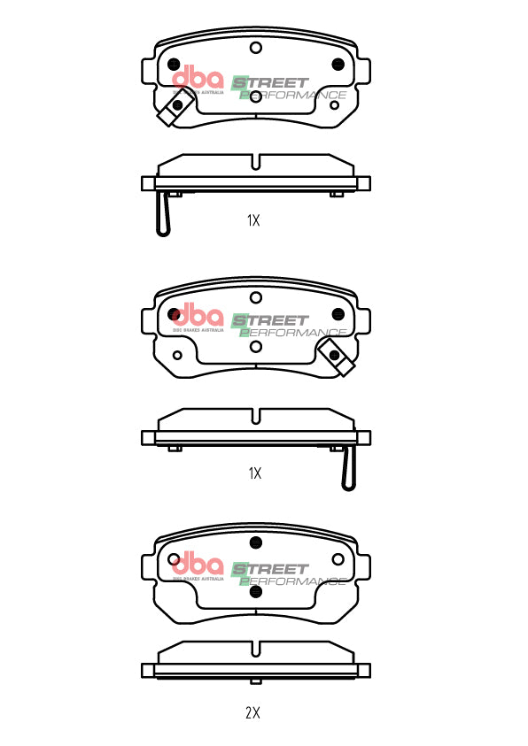 Front Street Performance Brake Pads