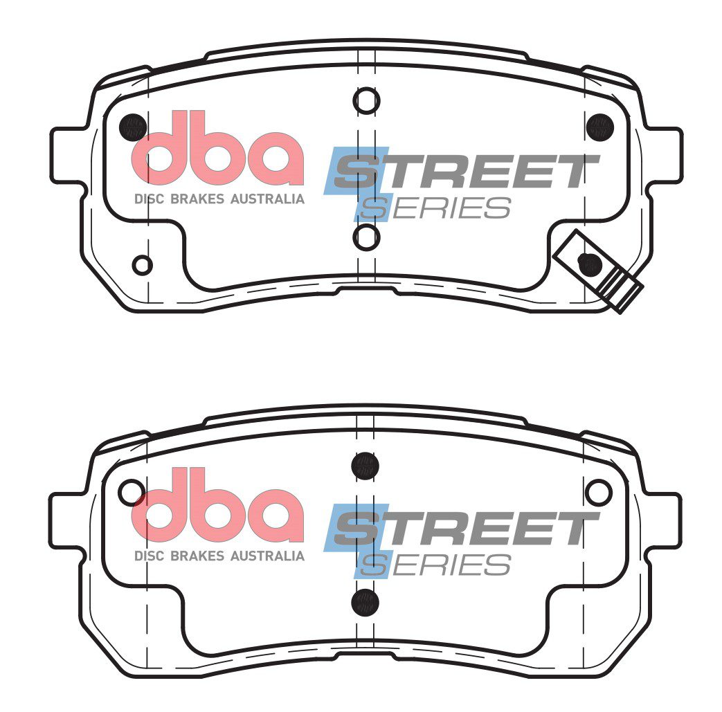 Rear Street Series Brake Pads