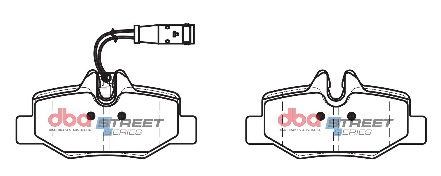 Rear Street Series Brake Pads