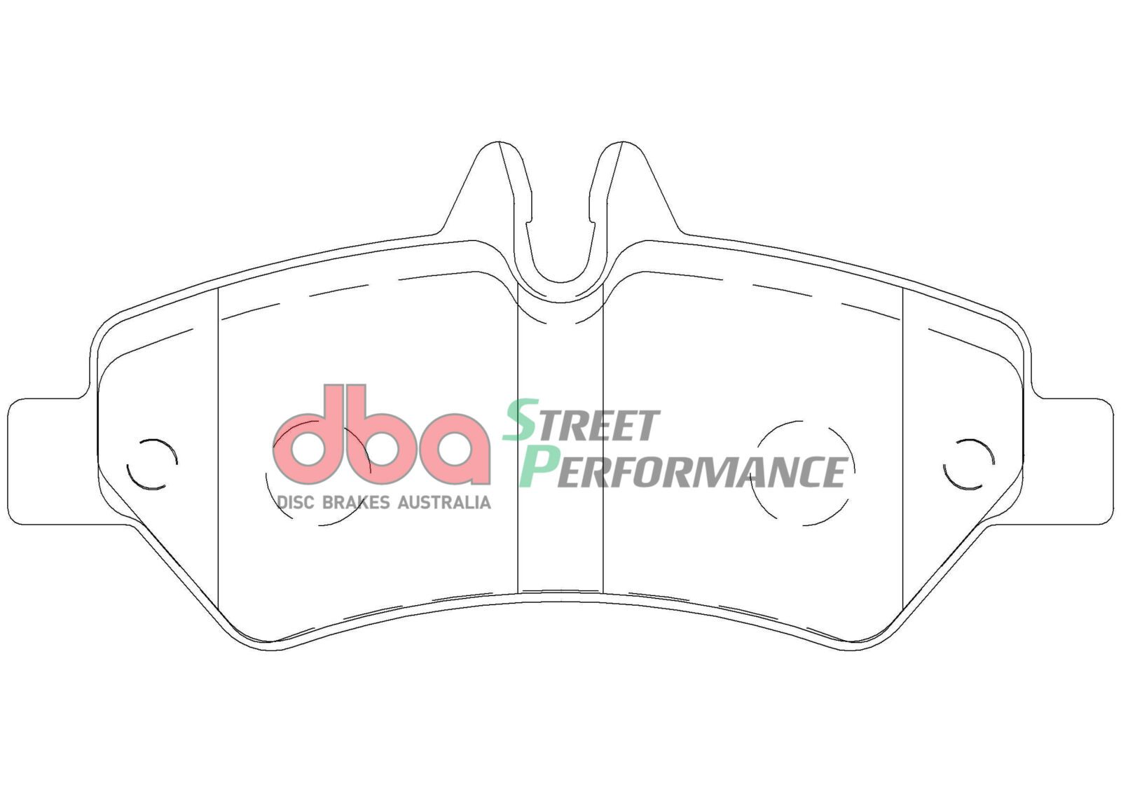 Rear Street Performance Brake Pads