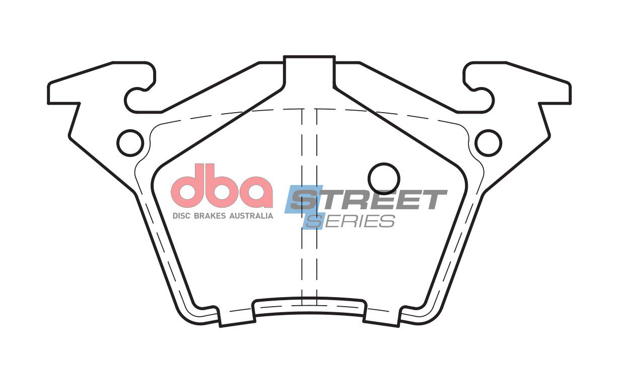 Rear Street Series Brake Pads