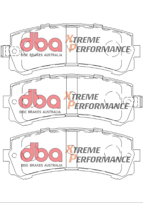 Rear Xtreme Performance Brake Pads