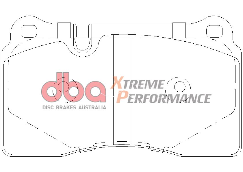Front Xtreme Performance Brake Pads