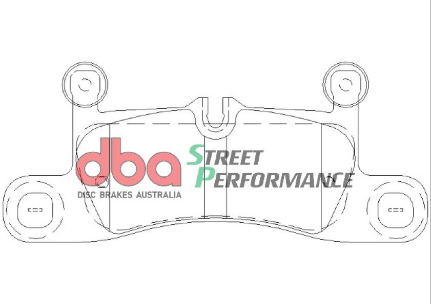 Rear Street Performance Brake Pads
