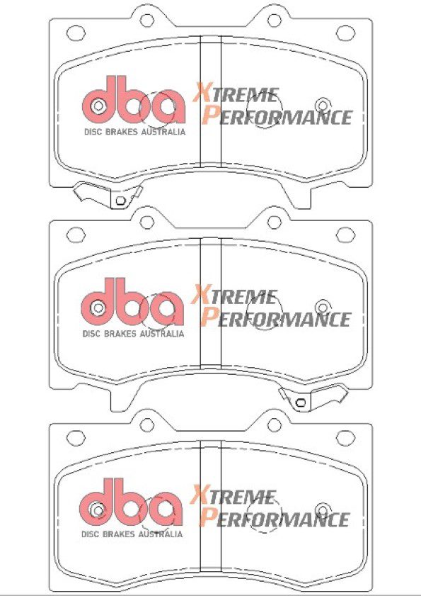 Front Xtreme Performance Brake Pads