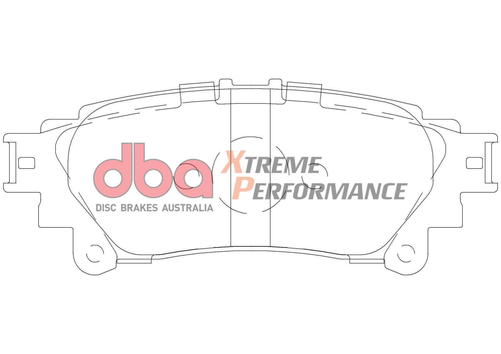 Rear Xtreme Performance Brake Pads