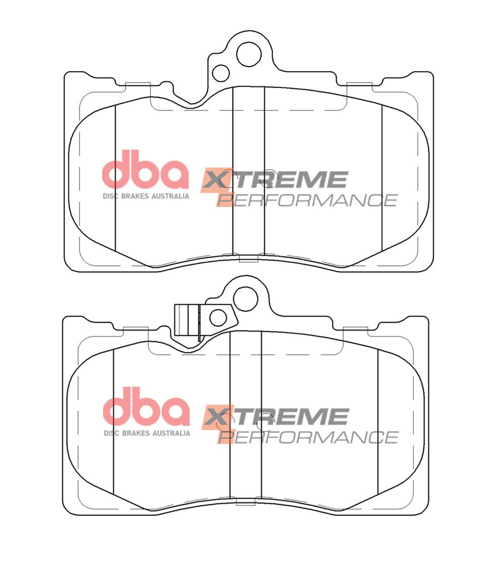 Front Xtreme Performance Brake Pads