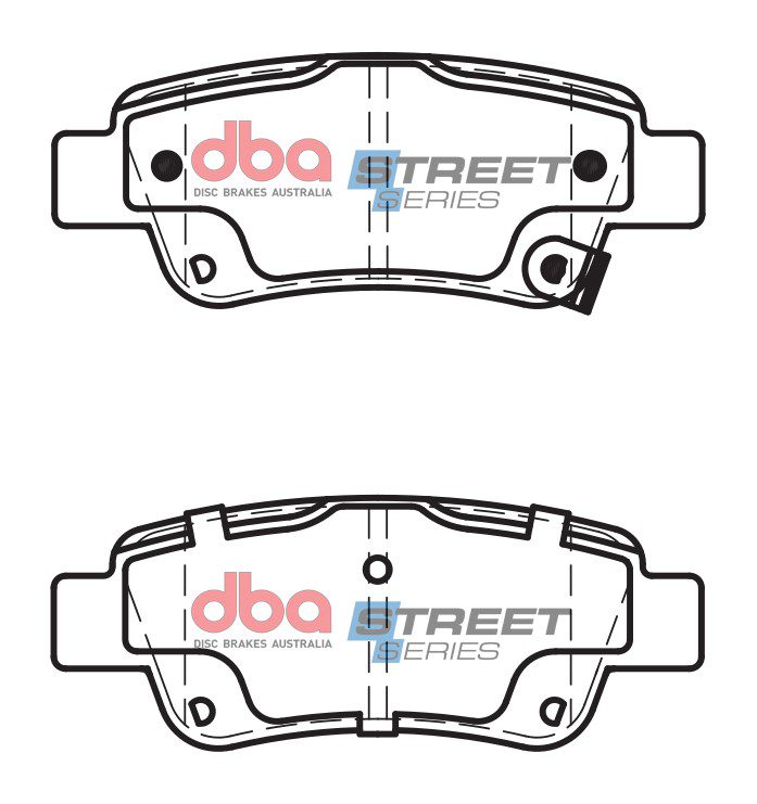 Rear Street Series Brake Pads