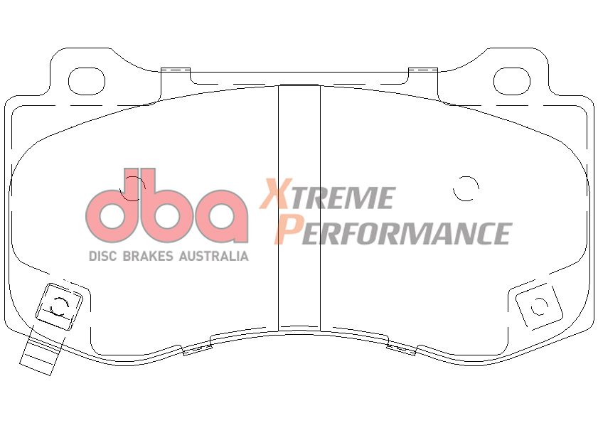Front Xtreme Performance Brake Pads