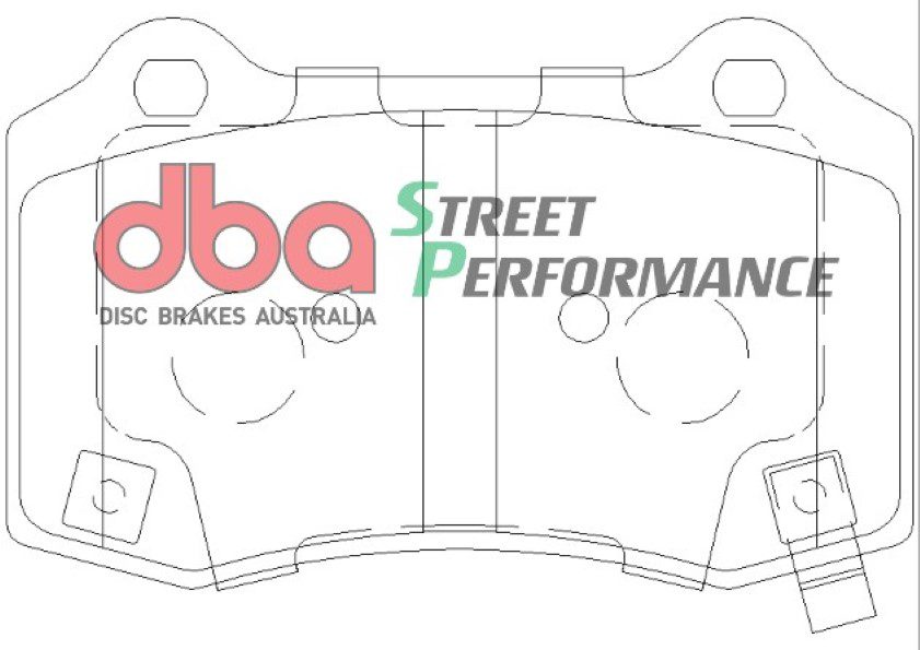 Rear Street Performance Brake Pads
