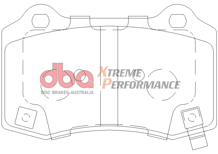 Rear Xtreme Performance Brake Pads