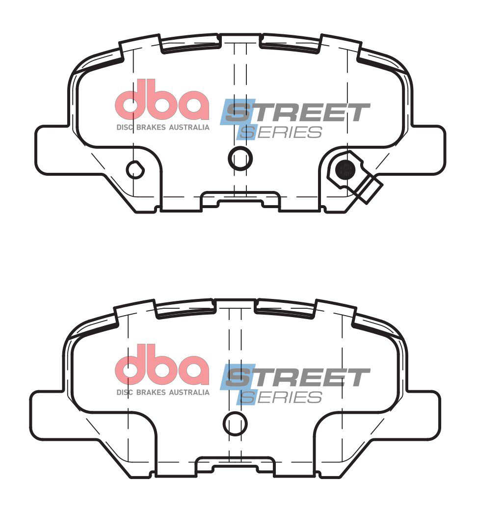 Rear Street Series Brake Pads