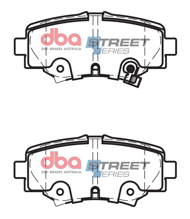 Rear Street Series Brake Pads