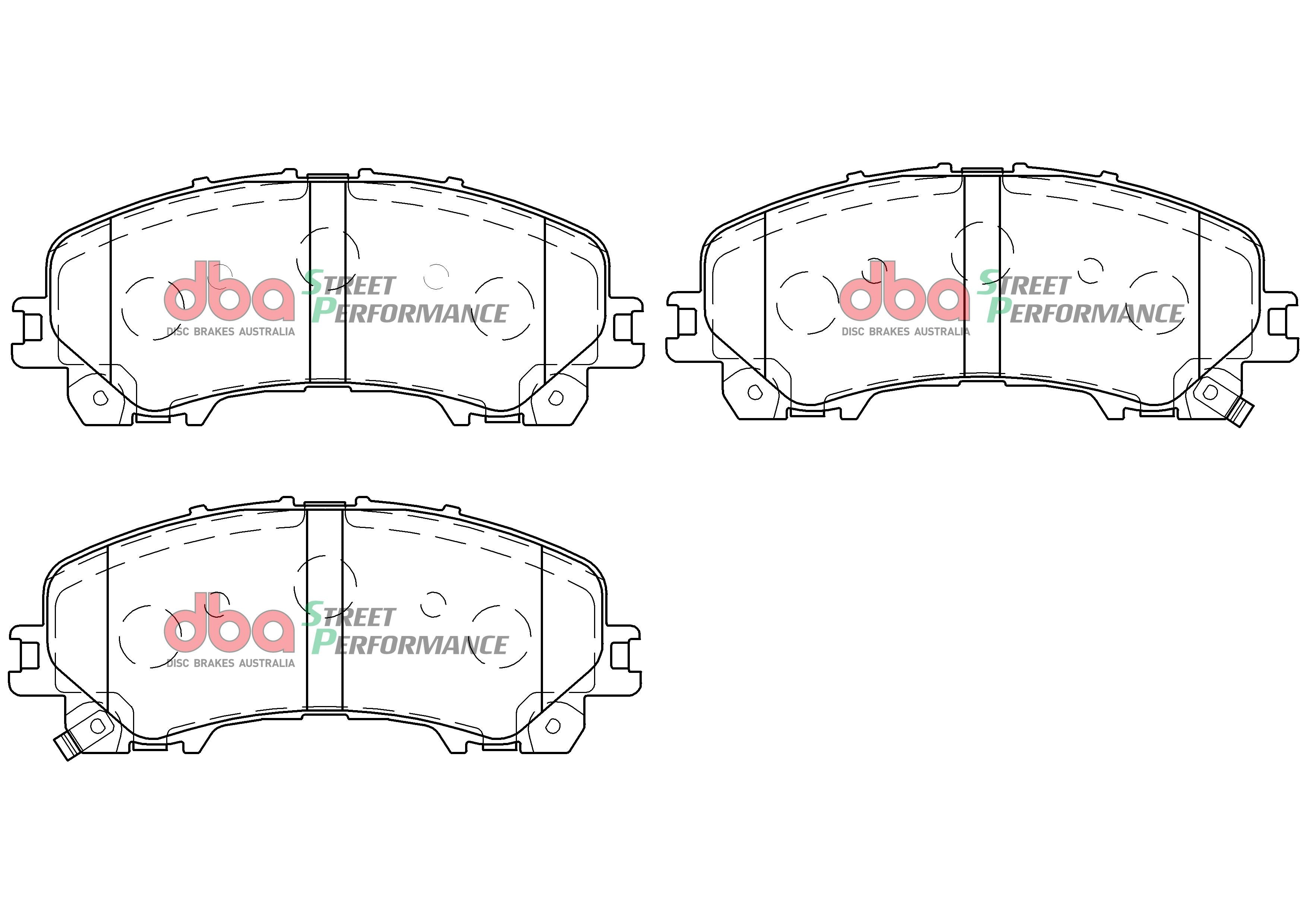 Front Street Performance Brake Pads
