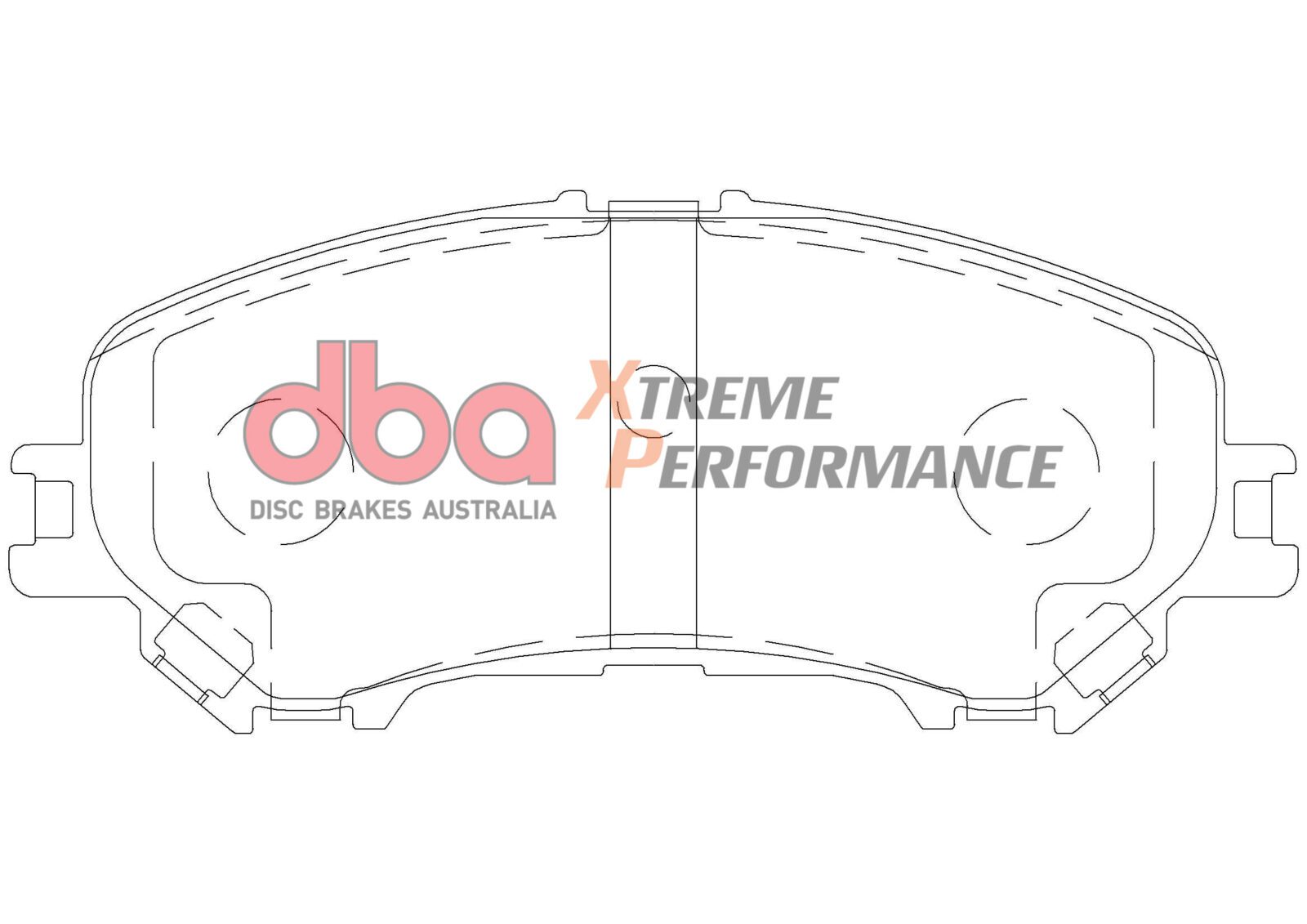 Front Xtreme Performance Brake Pads