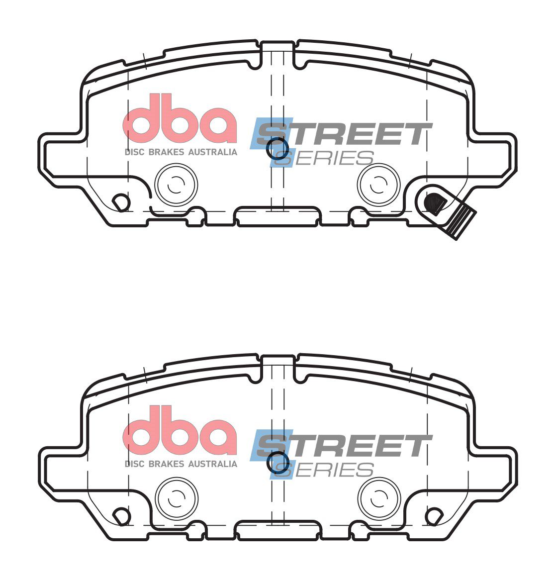 Rear Street Series Brake Pads
